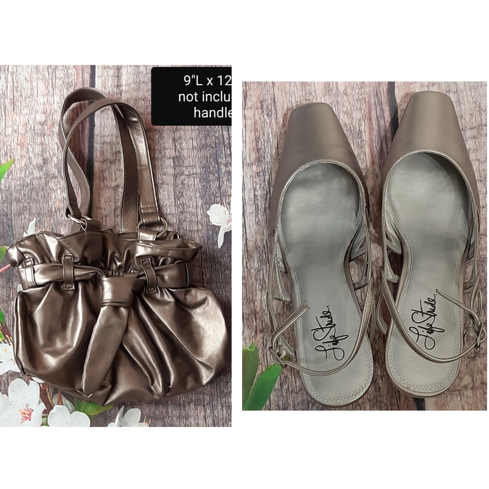 Almost New In Box Matching Purse & Shoes